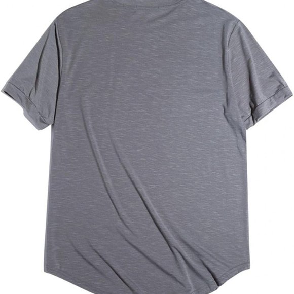 Men's Dry Fit T-shirt Crew Neck Short Sleeve Mens Shirts Comfort T-shirts Colorf - Picture 2 of 5